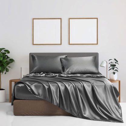 Luxury Satin Bedding Sheet Set