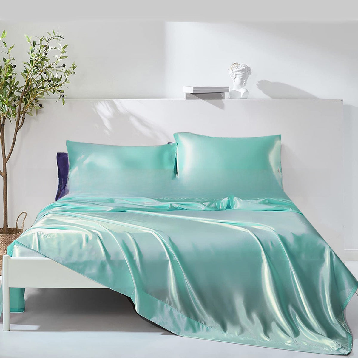 Luxury Satin Bedding Sheet Set