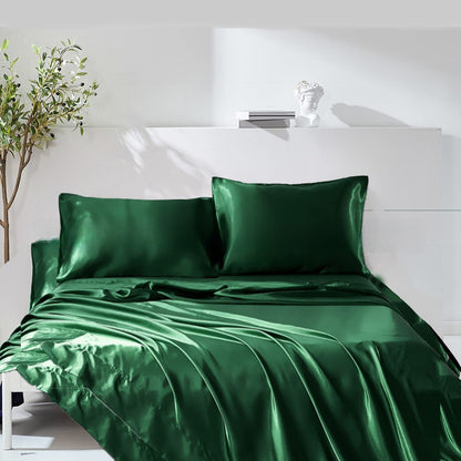 Luxury Satin Bedding Sheet Set
