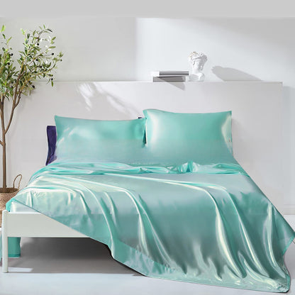 Luxury Satin Bedding Sheet Set