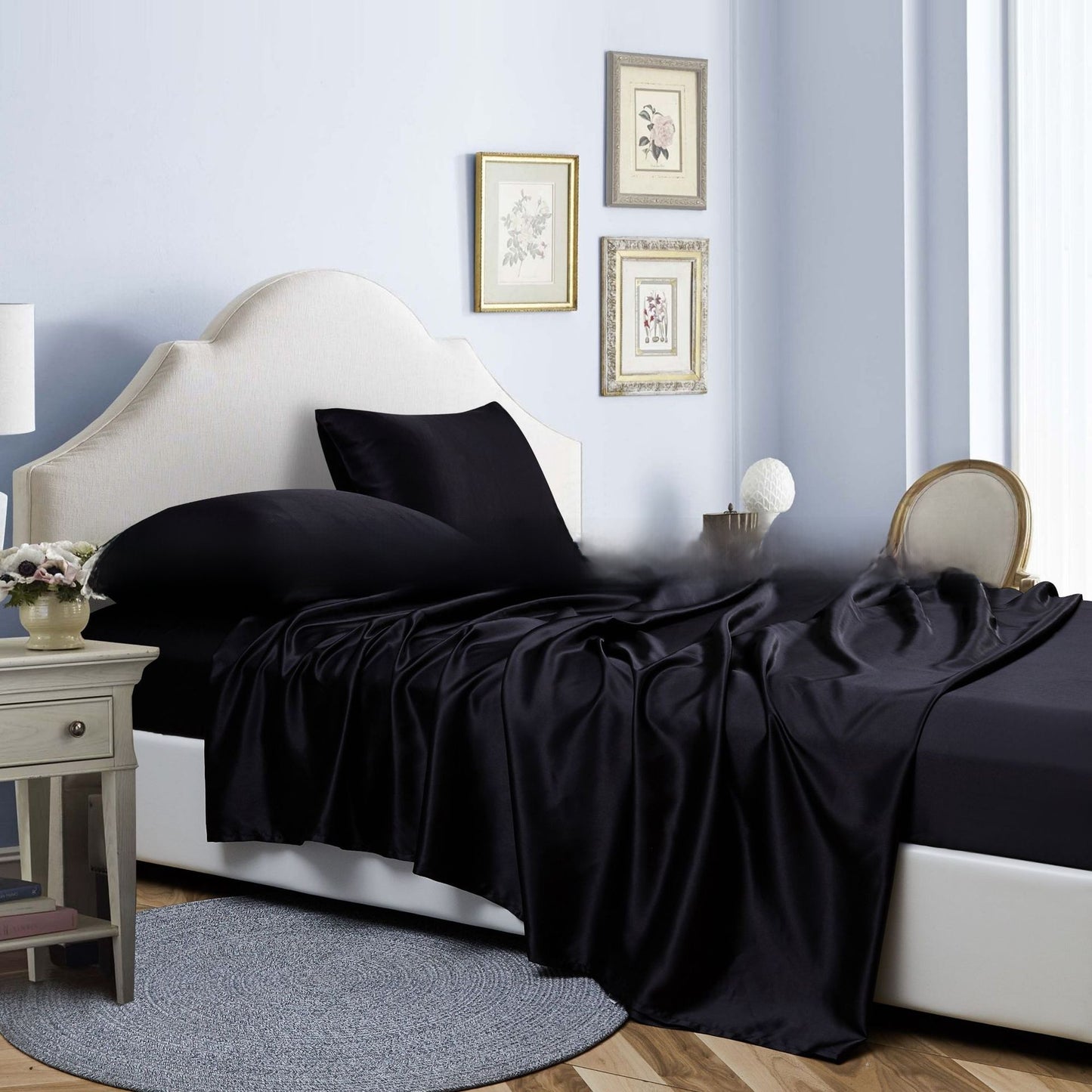 Luxury Satin Bedding Sheet Set