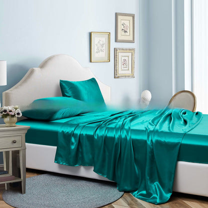 Luxury Satin Bedding Sheet Set
