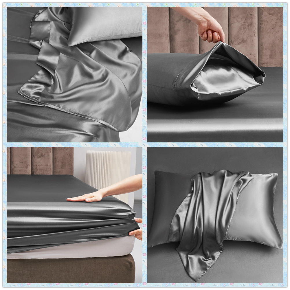 Luxury Satin Bedding Sheet Set