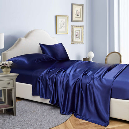 Luxury Satin Bedding Sheet Set